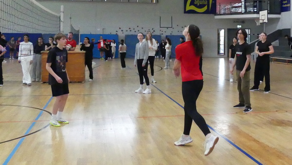 Volleyballturnier mit spannendem Finale