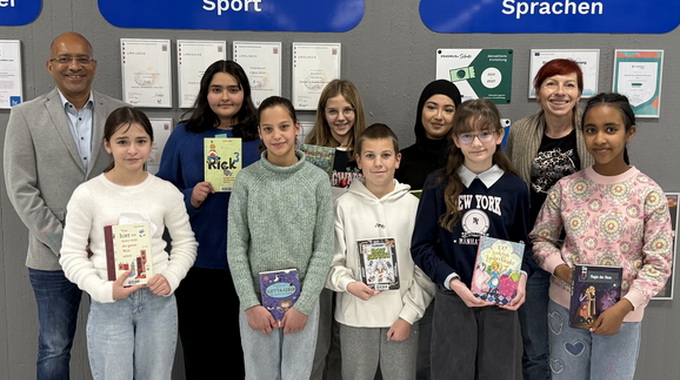 Vorlesewettbewerb an der Alexander-von-Humboldt-Schule: Matthea Blaschka liest am besten