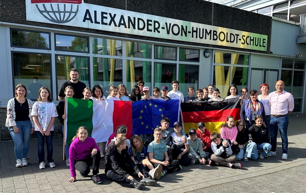 Deutsch-italienisches „Erasmus plus“ – Projekt an der Alexander-von-Humboldt-Schule