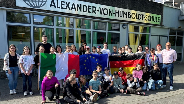 Deutsch-italienisches „Erasmus plus“ – Projekt an der Alexander-von-Humboldt-Schule