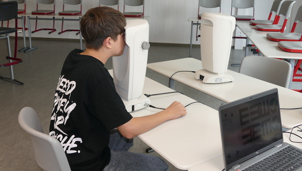Sehtest für Siebtklässler