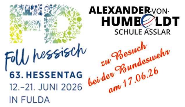 Die Alexander-von-Humboldt-Schule zu Besuch beim Hessentag in Fulda