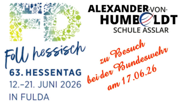 Die Alexander-von-Humboldt-Schule zu Besuch beim Hessentag in Fulda